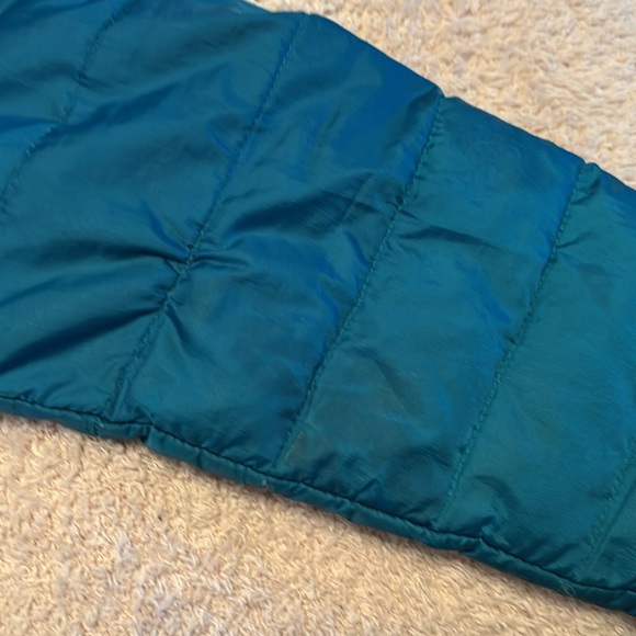 Patagonia Girls (Size 12) Down Jacket/Coat, Underwater Blue/Aqua Green - Picture 14 of 16